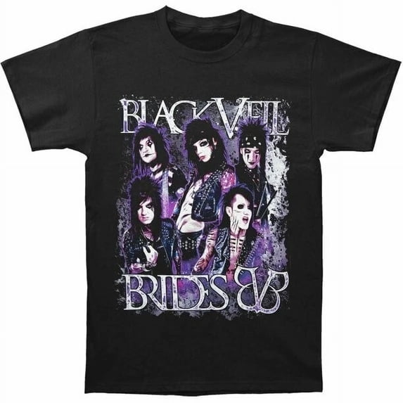 CLASSIC Vintage Veil Brides Heavy Cotton Black Full Size Unisex Shirt AA649