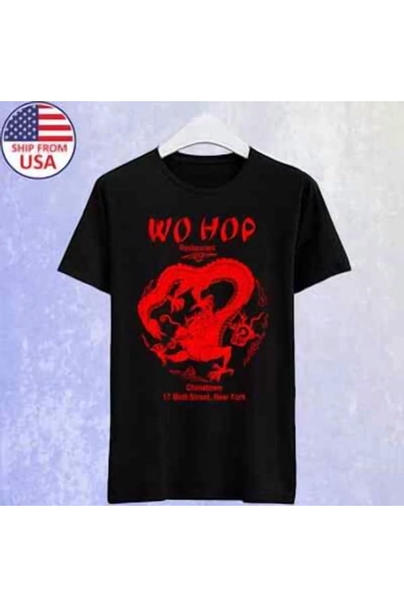 CLASSIC Wo Hop Restaurant Chinatown Men's T-shirt Size S-5XL