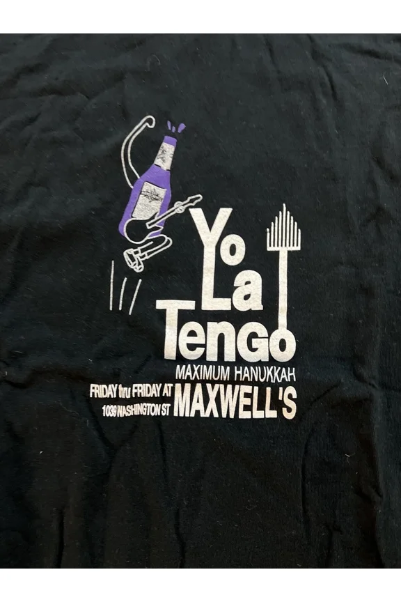 CLASSIC Yo la tengo Black T-shirt Classic Style All Sizes