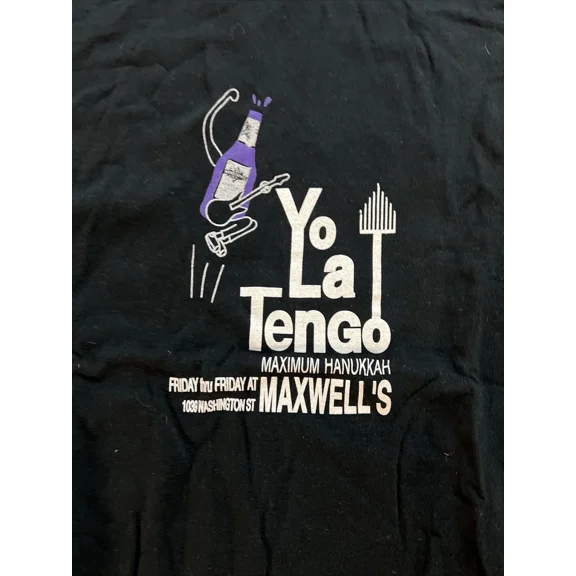 CLASSIC Yo la tengo Black T-shirt Classic Style All Sizes