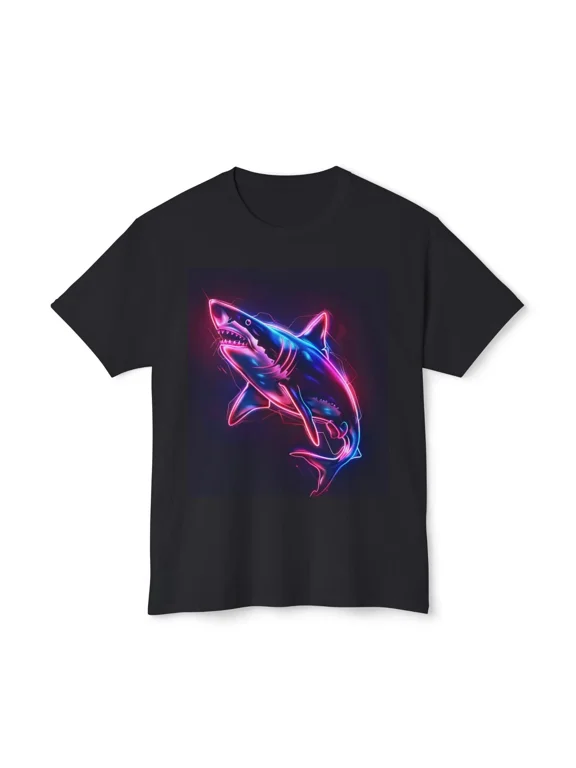 CLASSIC z359 - Neon Shark T-Shirt