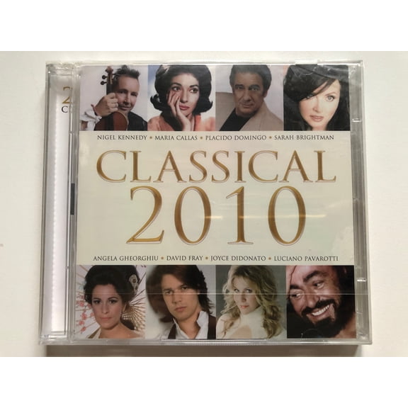 Classical 2010 / Nigel Kennedy; Maria Callas; Placido Domingo; Sarah Brightman; Angela Gheorghiu; David Fray; Joyce DiDonato; Luciano Pavarotti / Virgin Classics 2x Audio CD 2009 / 5099969835322
