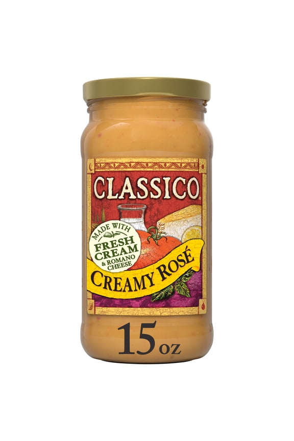 Creamy Ros Pasta Sauce, 15 oz Jar