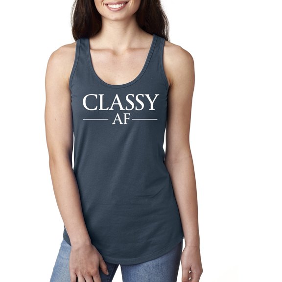 CLASSY AF Racerback Tank