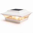 thumbnail image 1 of Classy Caps 5x5 Imperial Solar Post Cap - Fits 5"x5" Posts - White Aluminum, 1 of 10