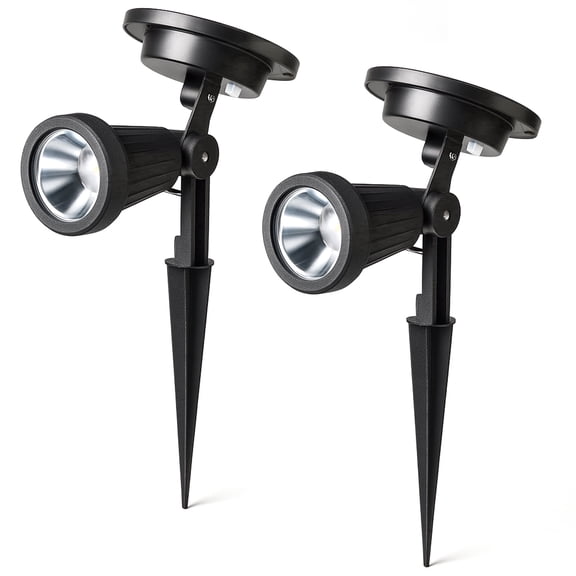 Classy Caps High Performance Solar Spotlight (Set of 2)