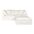 thumbnail image 1 of CLAY NOOK MODULAR SECTIONAL LIVESMART FABRIC WHITE, 1 of 2