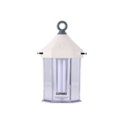 CLAYMORE Cabin Lamp Ivory - Aesthetic Portable Lantern for Outdoor Glamping, Camping, Events, Parties & Tents. USB-C Charging, Power Bank Function, Up to 55 Hours Battery Life, 3 Light Modes.