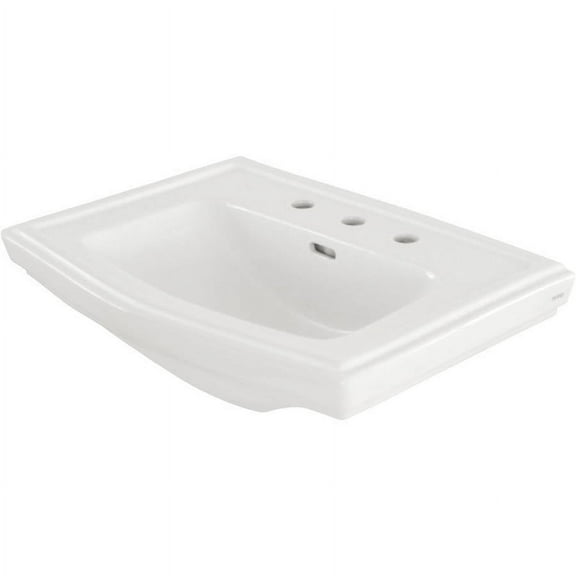 CLAYTON 8" CTR TRAD LAVATORY COTTON