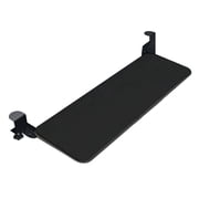 CLBDRESS Keyboard Tray Under Desk Slide Out Computer Drawer with Clamp Mount