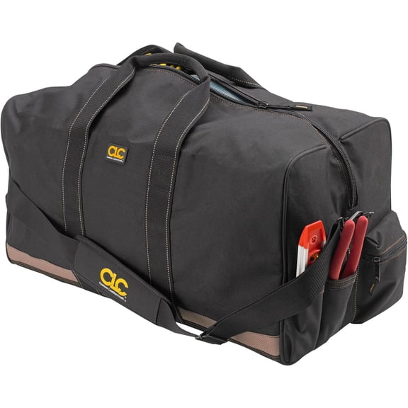 CLC 1111 24 in. All Purpose Construction Gear Bag with 7 Outside Pockets