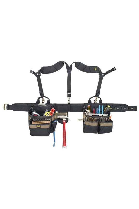 1614 5 Piece Framer's Comfort-Lift Combo Rig, 20 Pockets