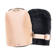 KNEE PAD LEATHER HVY-DUTY DBL