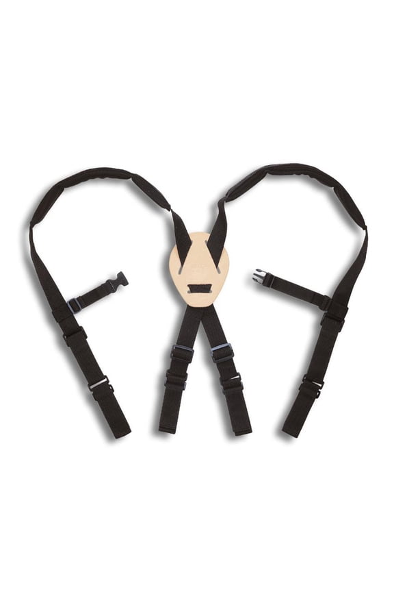 5122 Padded Work Suspender, 3 in W, Nylon, Black