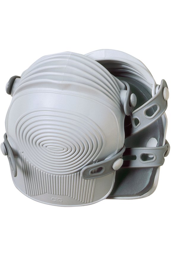 7.37 in. L X 5 in. W Foam Knee Pads Gray