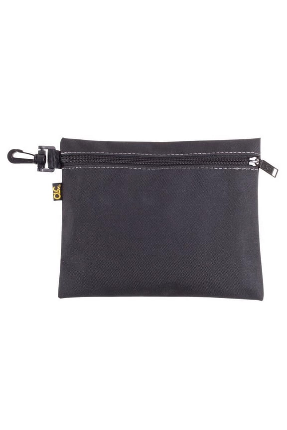 8 in. H Canvas Tool Pouch Black 1 pc