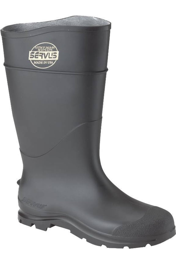 Climate Gear Unisex Garden/Rain Boots 8 US Black