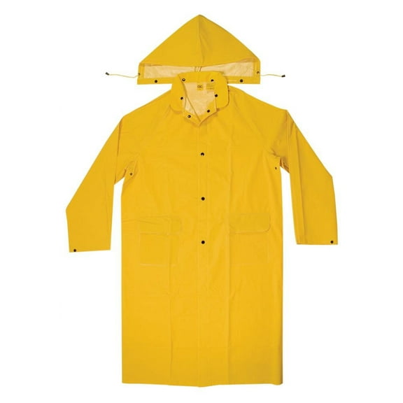 Clc-R1052X 2 p. Heavyweight PVC Trench Coat - 2X