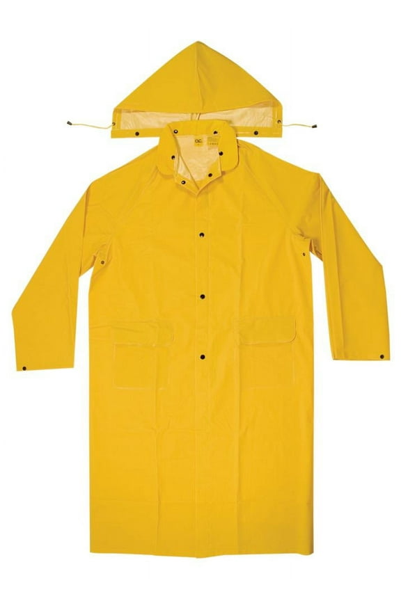 -R1052X 2 p. Heavyweight PVC Trench Coat - 2X