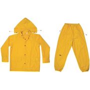 Custom Leathercraft R102X XL Yellow Rain Suit 3 Piece