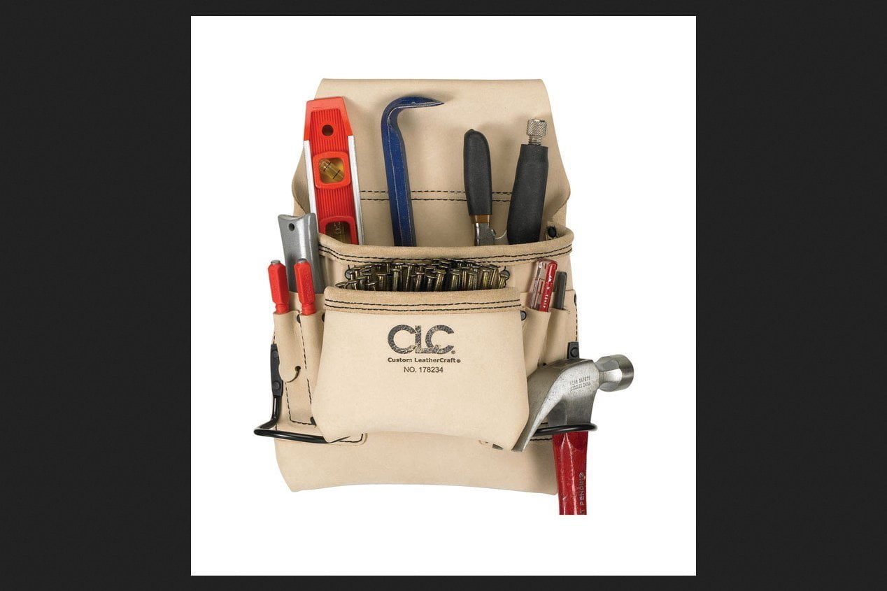 Clc Nail & Tool Bag 2-3/4 " W