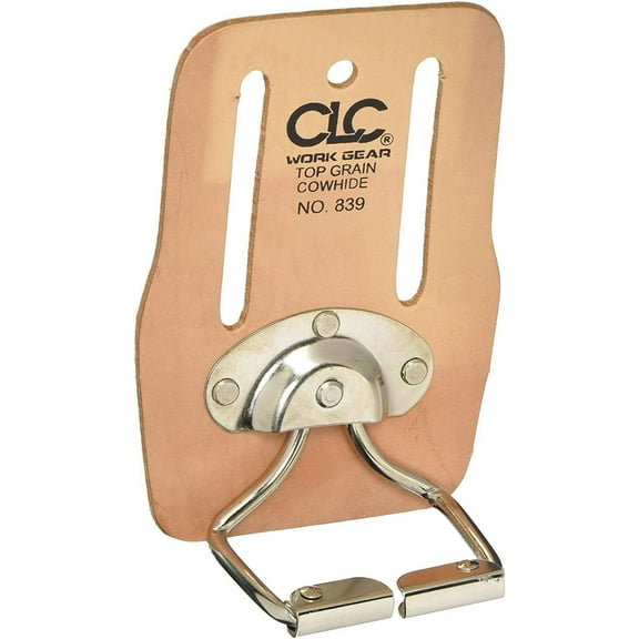 Custom Leather Craft Hammer Holder 839 - Heavy-Duty Leather Swinging Hammer Holder