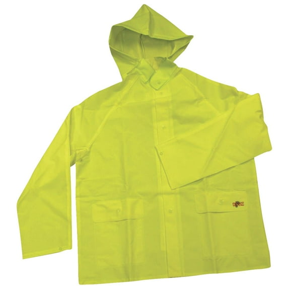 CLC Custom Leathercraft Rain Wear R131M .35MM Green 3-Piece Rain Suit, Medium