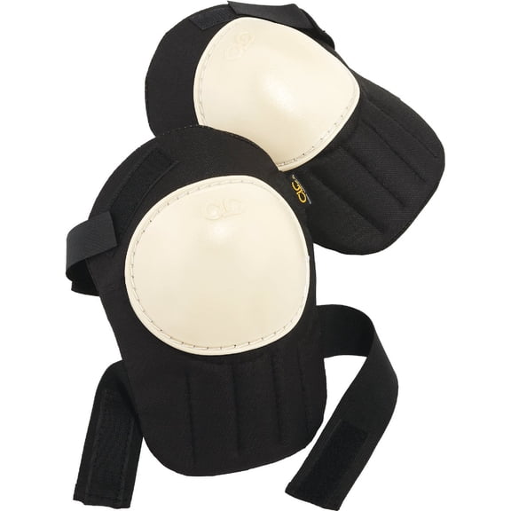 CLC Custom Leather Craft Stitched Plastic Cap Swivel Knee Pad V230 - Anti-Slip - Black Residential Use, Standard Application