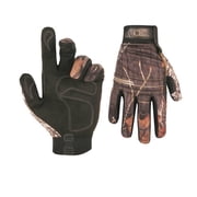 CLC M125X High-Dexterity Work Gloves, XL, Elastic Cuff, Synthetic Leather