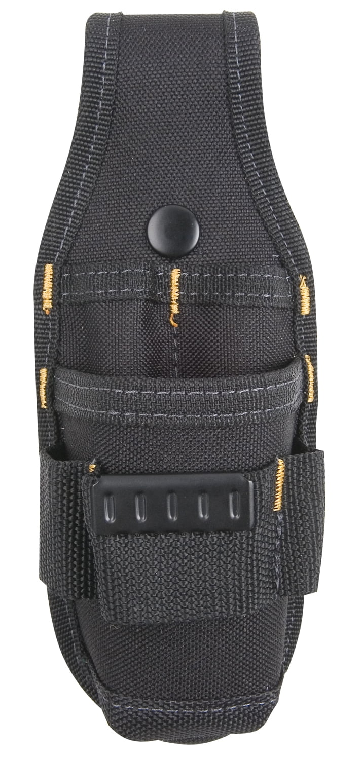 CLC Polyester Fabric Tool Holder 3.25 in. L X 10 in. H Black