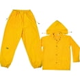 thumbnail image 1 of Clc-R102M 3 Piece Yellow Polyester Rain Suit - M, 1 of 3