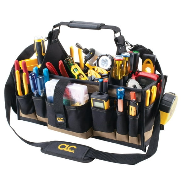 CLC WORK GEAR 1530 Electrical and Maintenance Tool Carrier, 43 Pocket, Black CA2