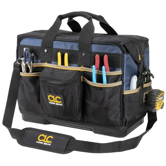 CLC Work Gear PB1553 19" Molded Base Contractor's Closed-Top Tool Bag CA2