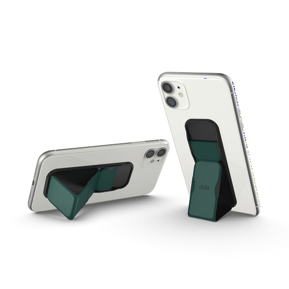 CLCKR - Universal Grip & Stand - Reflective Green