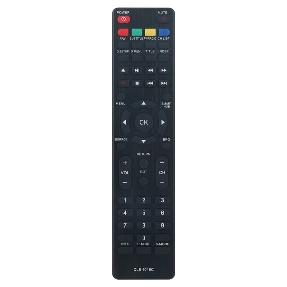CLE-1018C Replacement Remote Control, Fit for Hitachi LCD TV CLE-1018C CLE1018C VC406000 VZ506000 VZ604000