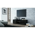 thumbnail image 1 of CLEA 47" modern black TV Stand, 1 of 2