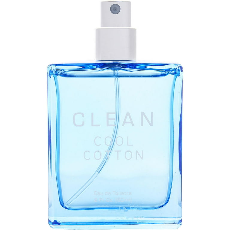 Clean Cool Cotton Eau De Parfum Spray (Tester) By Clean - 1 oz Clean Cool Cotton Eau De Parfum Spray (Tester) By Clean - 1 oz