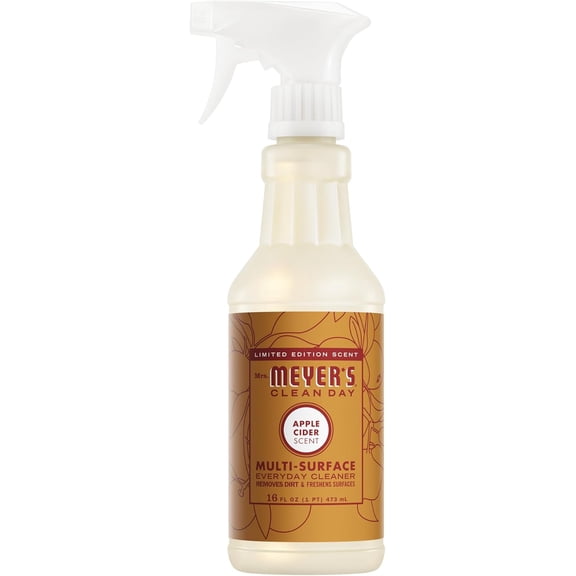 CLEAN DAY Multi-Surface Everyday Cleaner, Apple Cider Scent, 16 Fl Oz Bottle