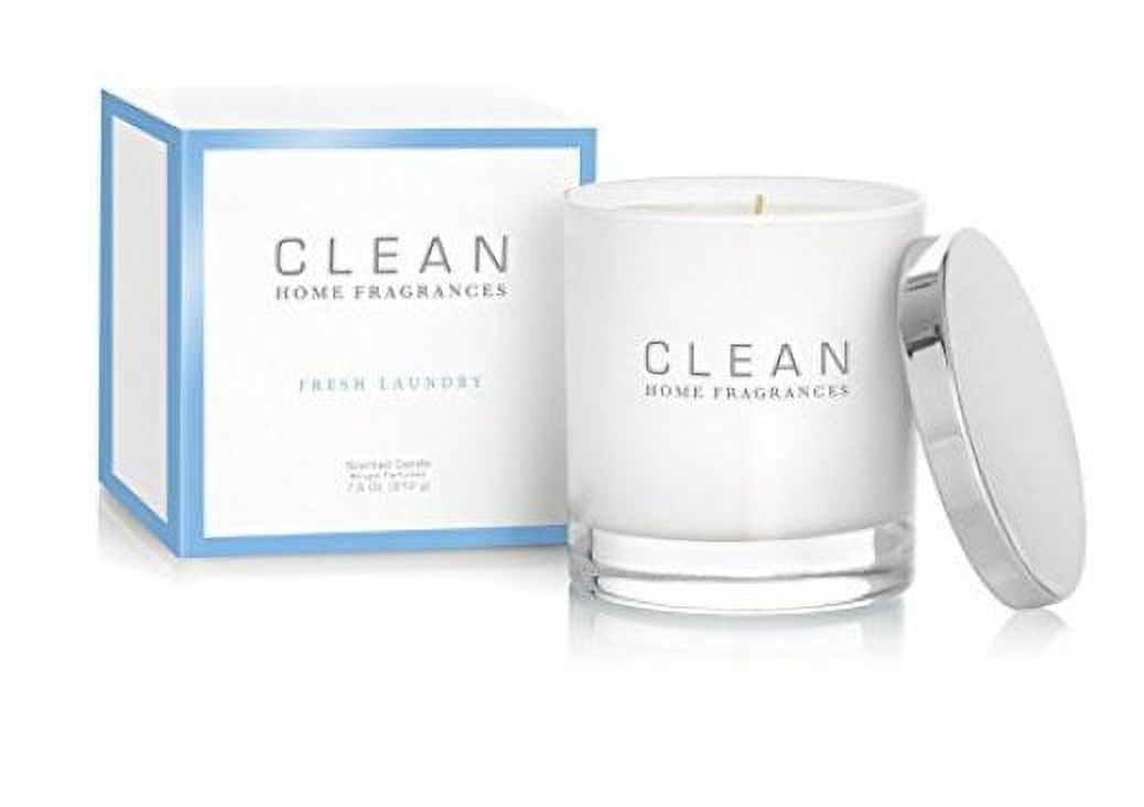 CLEAN Home Fragrances Candle, Fresh Laundry, 7.5 oz.