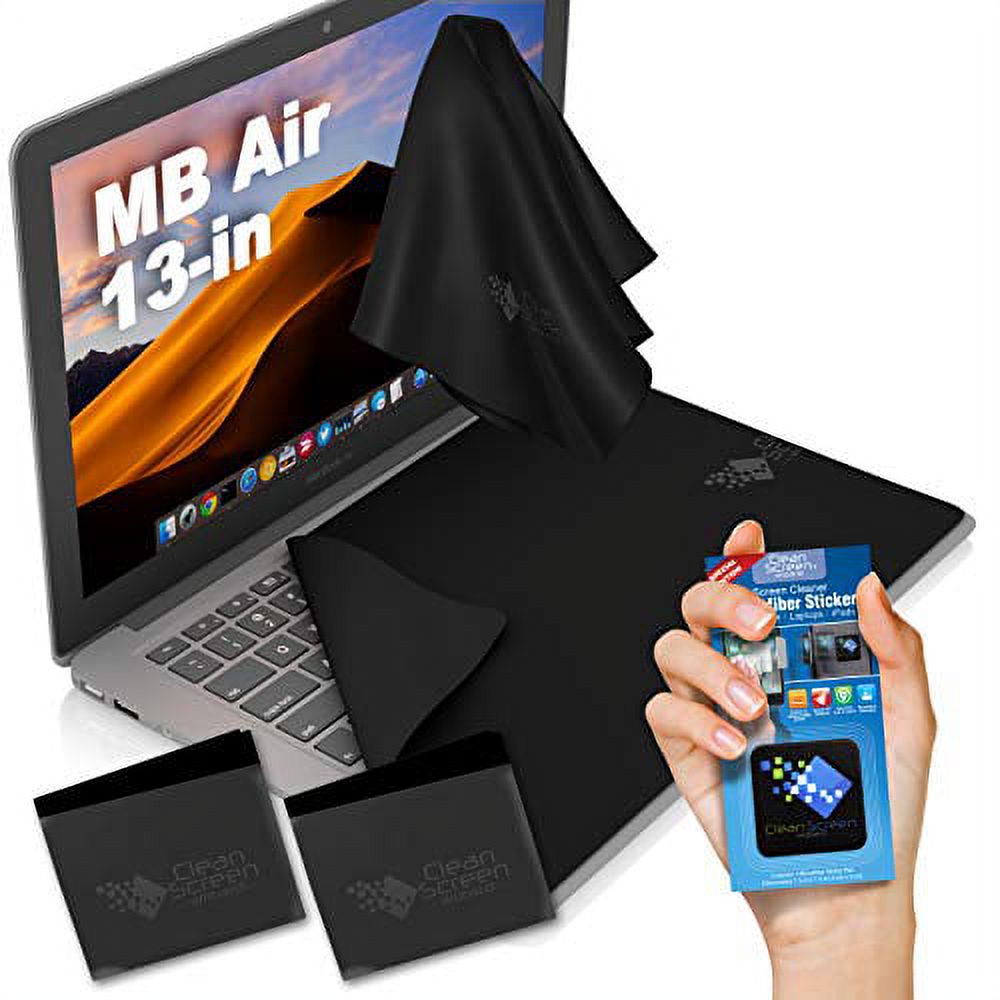 CLEAN SCREEN WIZARD Microfiber Liner Cleaning Cloths Macbook Air 13