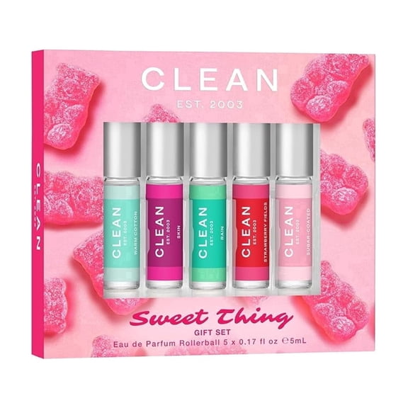 CLEAN Sweetest Thing Gift Set, Layerable Perfume for Everyday Wear, Fragrance for Women
