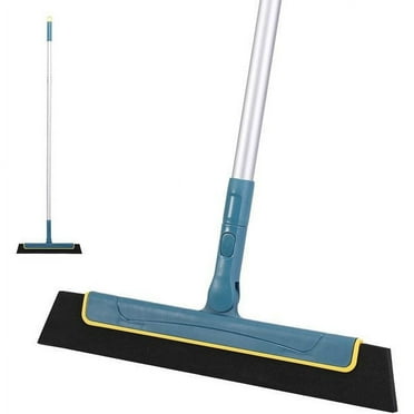 CLEANHOME 51" Long Handle Floor Squeegee – Removes Water from Glass,Windows,Tile, Multi-Surface Cleaning for Bathroom, Kitchen & Pool Deck (Green)
