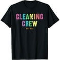 thumbnail image 1 of CLEANING CREW Custodian Team Housekeeping Cleaner Squad T-Shirt, 1 of 4