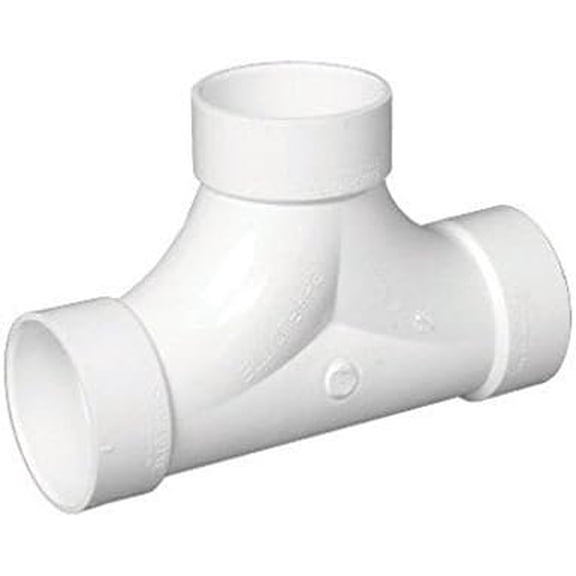 Charlotte Pipe 2 Way Cleanout - 4 In. PVC - White