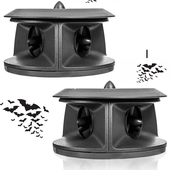 CLEANRTH BCS202 Bat-Blocker Pro - Safe Bat Repellent (2 Pack)