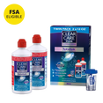 thumbnail image 1 of CLEAR CARE PLUS Cleaning & Disinfecting Contact Lens Solution with Case, 12 fl oz, Twin Pack, 1 of 9