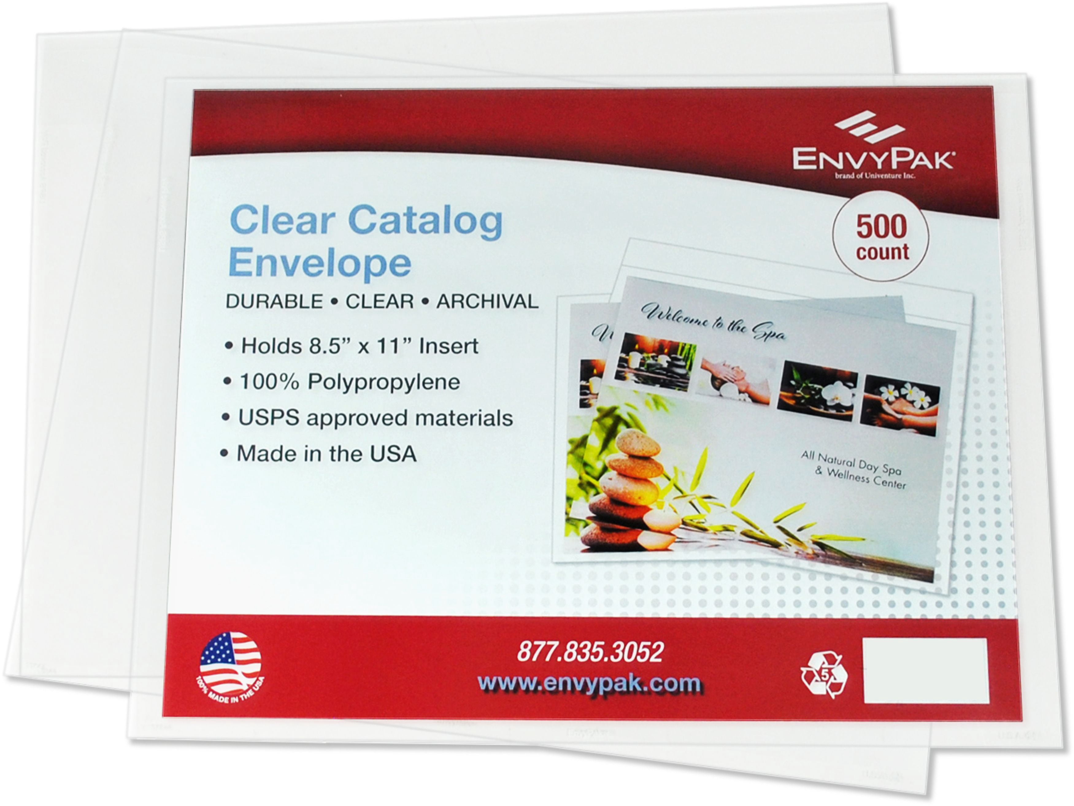 CLEAR CATALOG ENVELOPE 9
