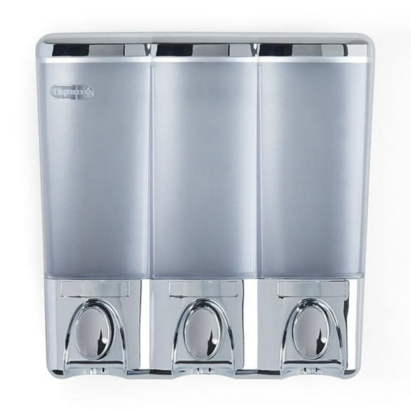 CLEAR CHOICE Shower Dispenser 3 Chamber