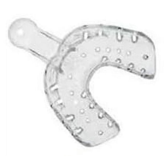 CLEAR IMPRESSION TRAYS LOWER MEDIUM 12 PIECES