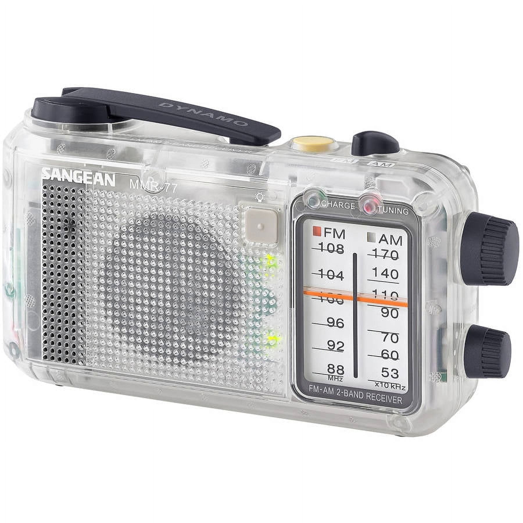 CLEAR MULTI-POWERED AM/FM RADIO SAME AS MMR-77CK W/O SPEAKER - Walmart.com